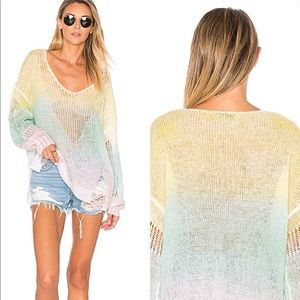 WildFox Couture Sundown Cheryl Sweater Beach Boho